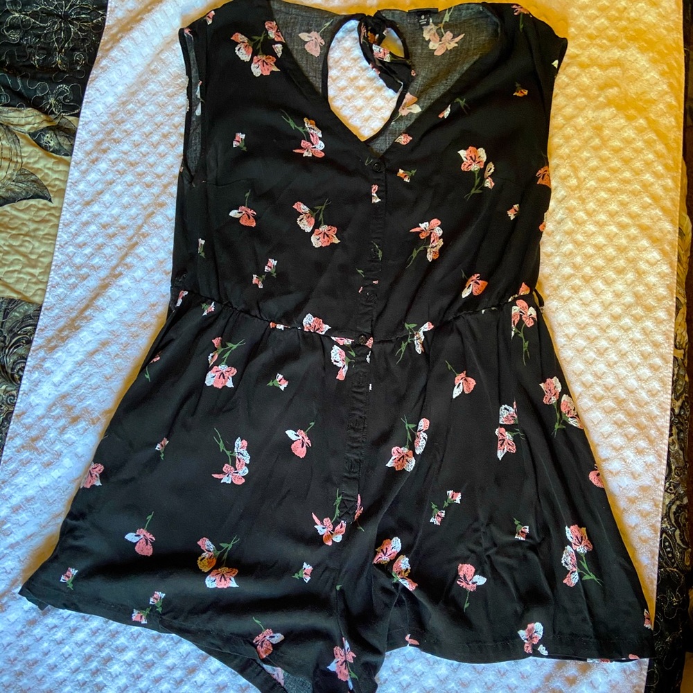 Torrid butterfly print Romper
